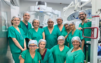 Dr. Wilmer Correa realiza la primera Cirugía Robótica Ginecológica del Grupo San Pablo